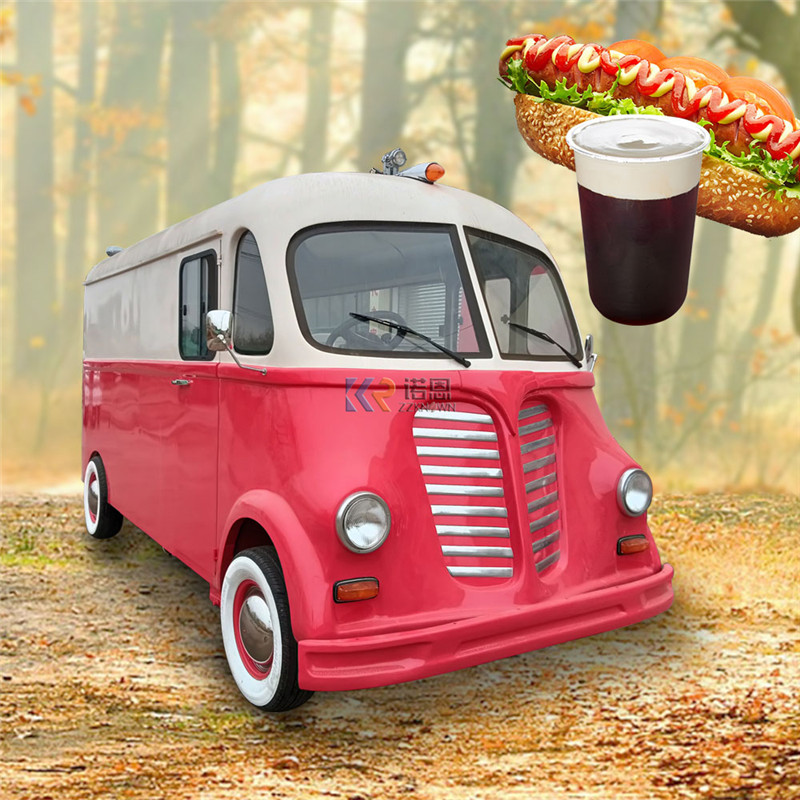 Street Food Snacks - China Street Mobiele voedselkar Elektrische snack
