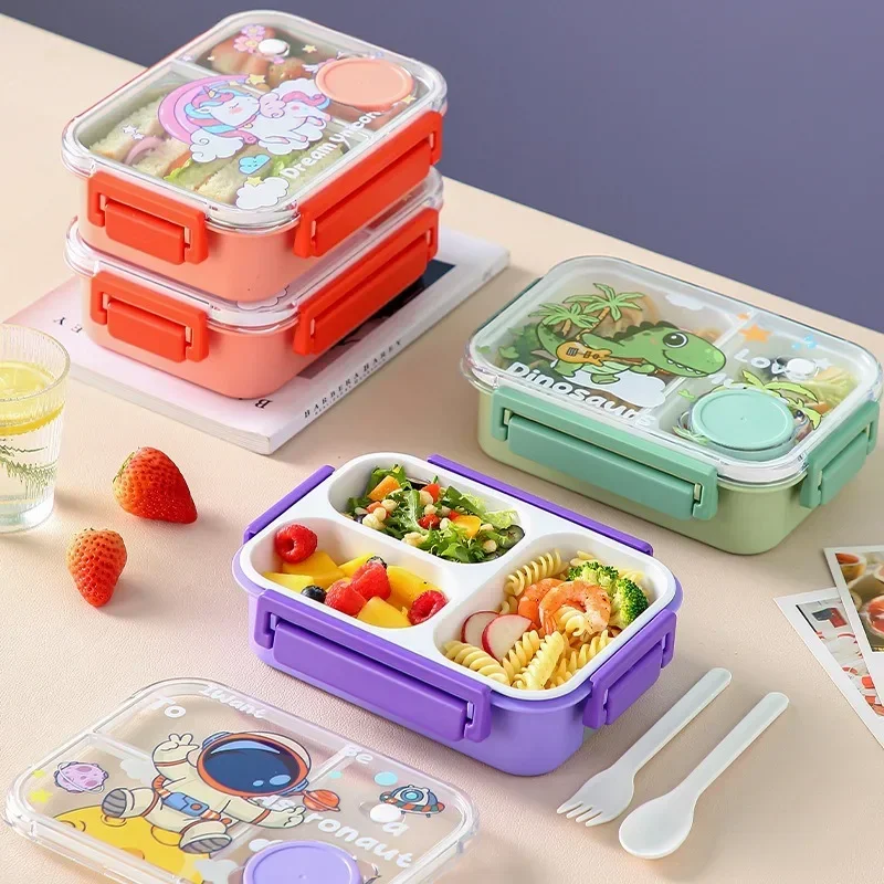 Snacks Food Warmer - Eenhoorn Cartoon Bento Lunchbox voor kinderen