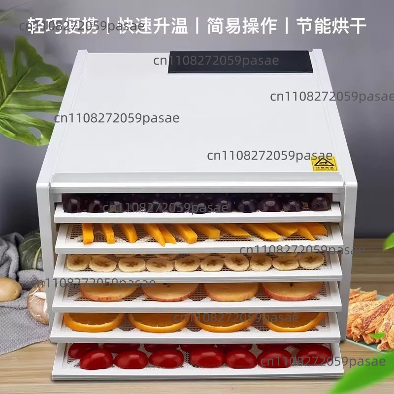 Food Dehydrator Snacks - Huishoudelijke 220v 6-laags Dehydrator 25L Gedroogd