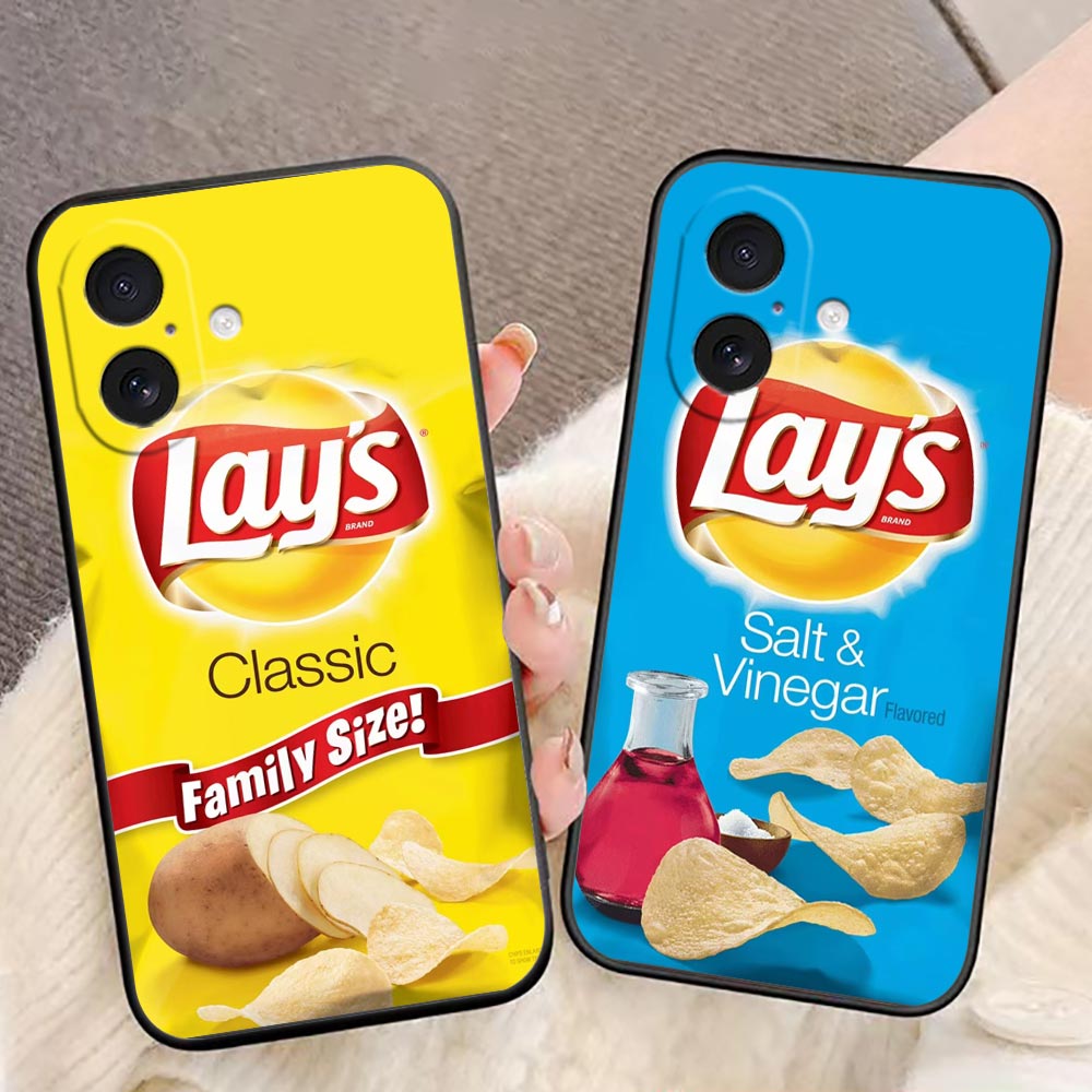 Food Snacks Quotes - Telefoonhoesje voor iPhone Apple 17 17E