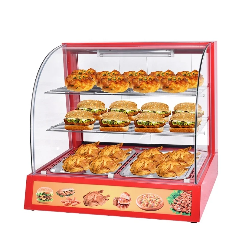 Snacks Food Warmer - Best verkochte 3-laags snackwarmer, commerciële voedselwarmer,