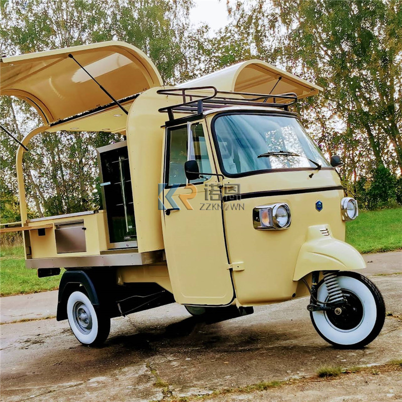 Street Food Snacks - OEM elektrische driewielerwagen Snelle 3-wiel foodtruck