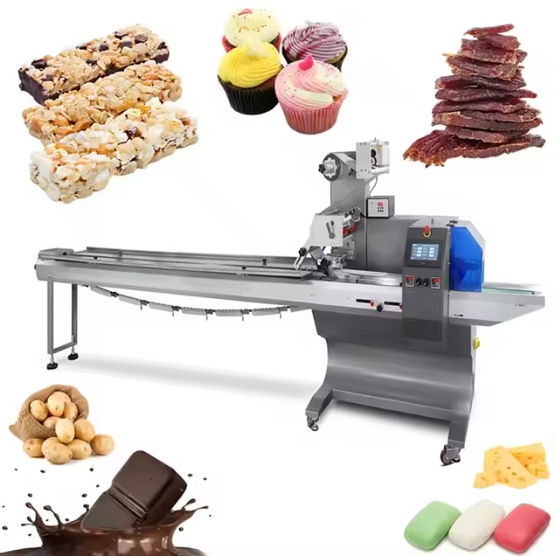 Food With Snacks - Automatische verpakkingsmachine voor zachte katoenen snoepjes