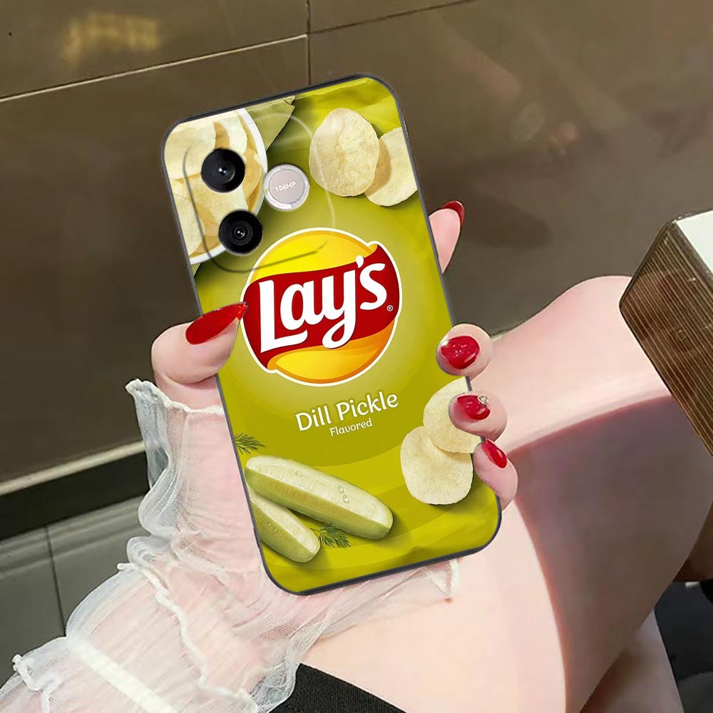 Food Snacks Quotes - Snack Food Potato L-Lay'S telefoonhoesje voor