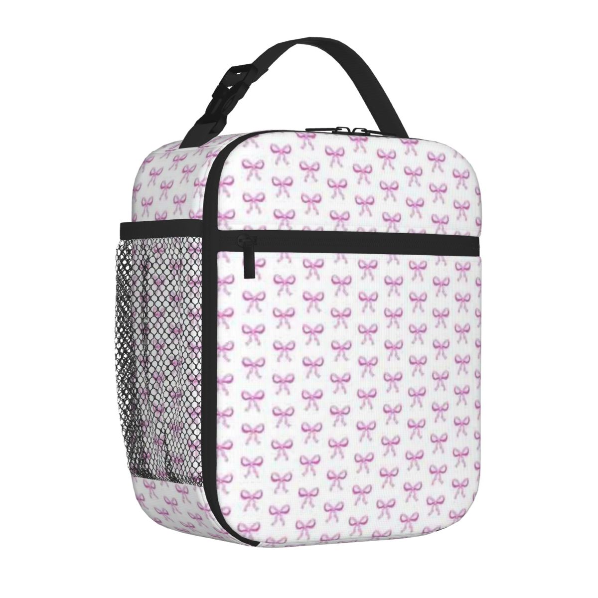 Food Snacks For Hiking - Bestverkochte delicate roze strikjes regenboogprint nylon