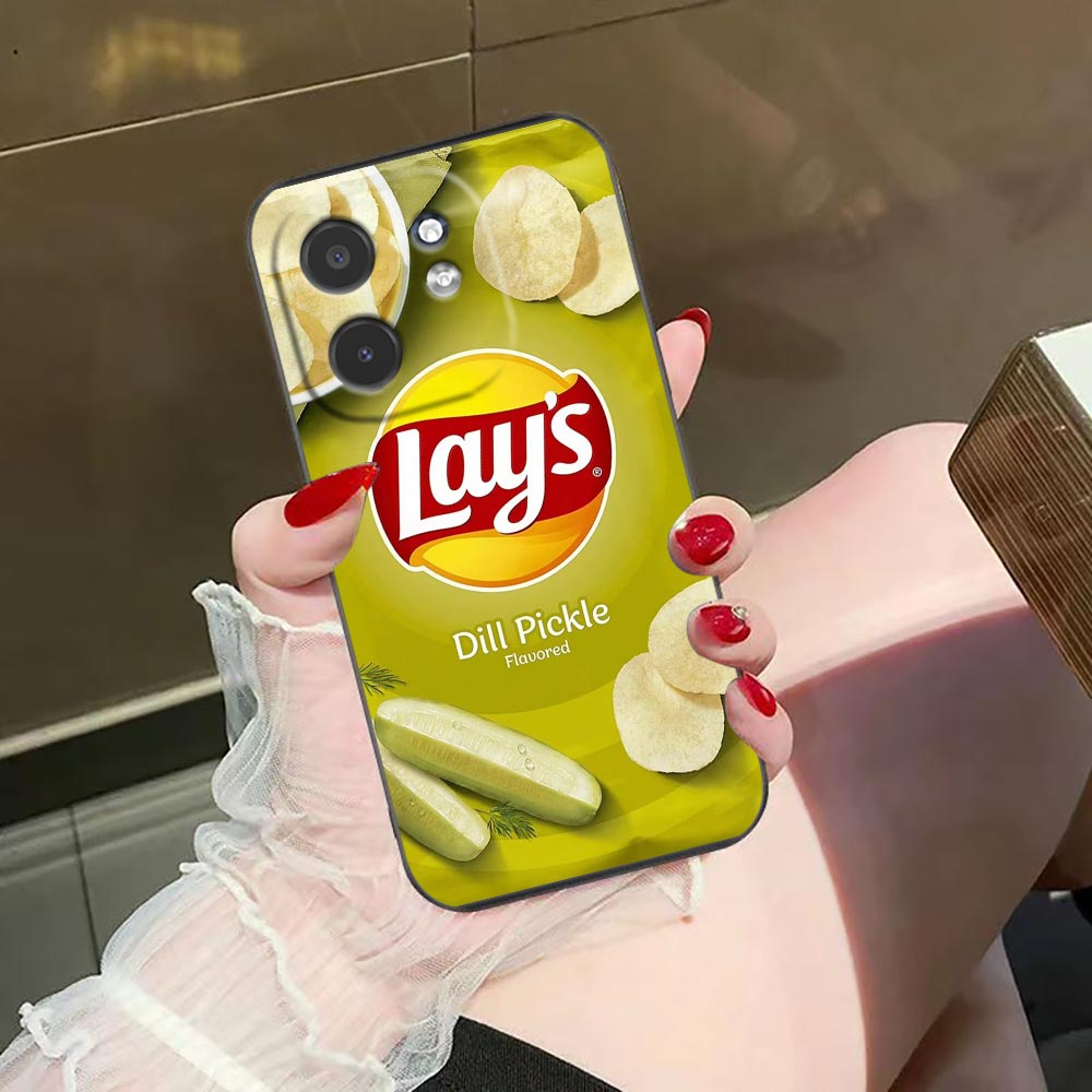Food Snacks Quotes - Snack Food Potato L-Lay'S telefoonhoesje voor