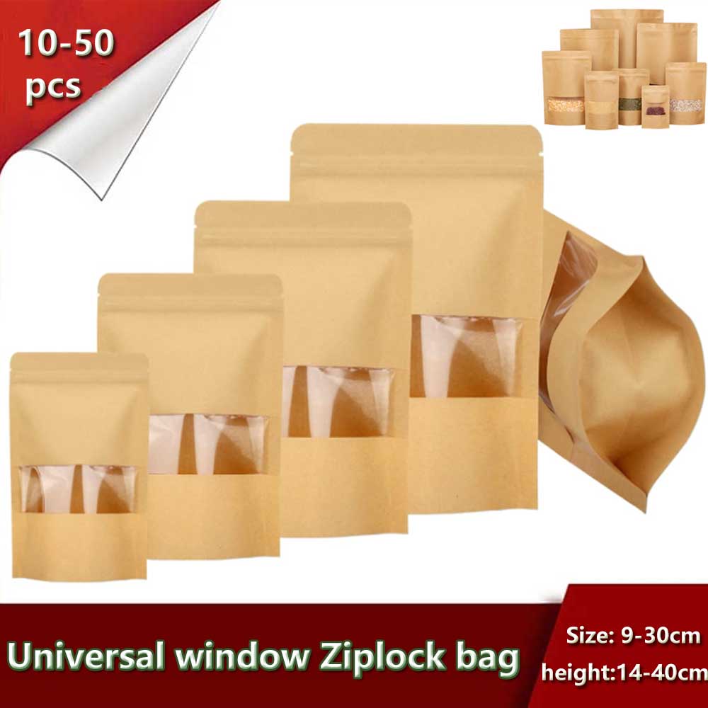 Food Like Snacks - 10-50 Stuks Rechtop Afdichting Bone Rits
