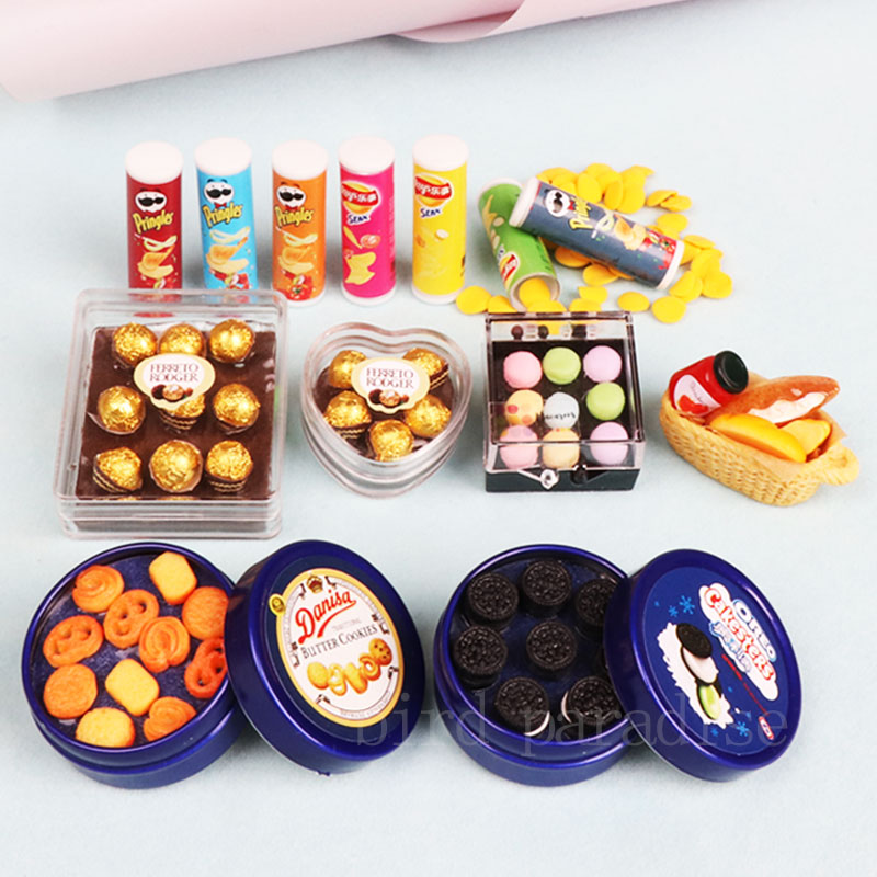 Food Like Snacks - 1/6 Miniatrue Poppen Voedsel Mini Chocolade