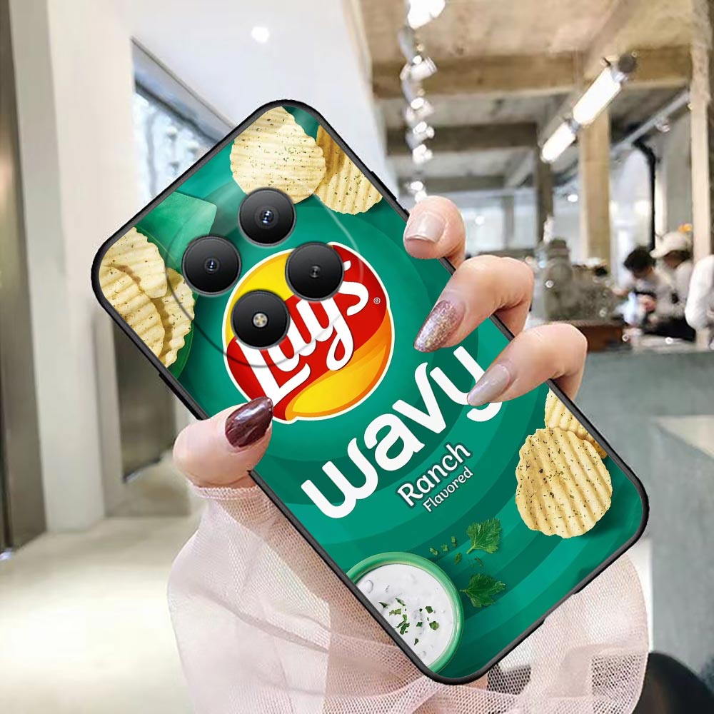 Food Snacks Quotes - Telefoonhoesje voor Xiaomi Redmi Note 15