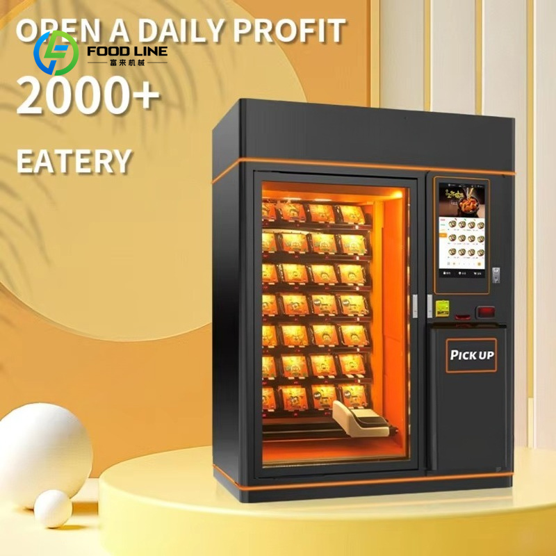 Food With Snacks - Op maat gemaakte warme voedsel automaat,