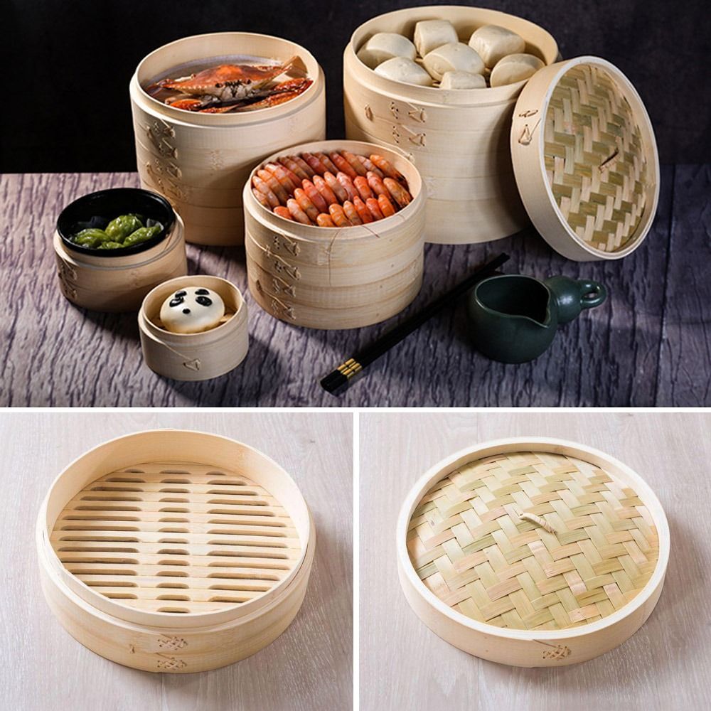 Food Like Snacks - Chinese Stoomboot Bamboe Stoomboot met Dimsum