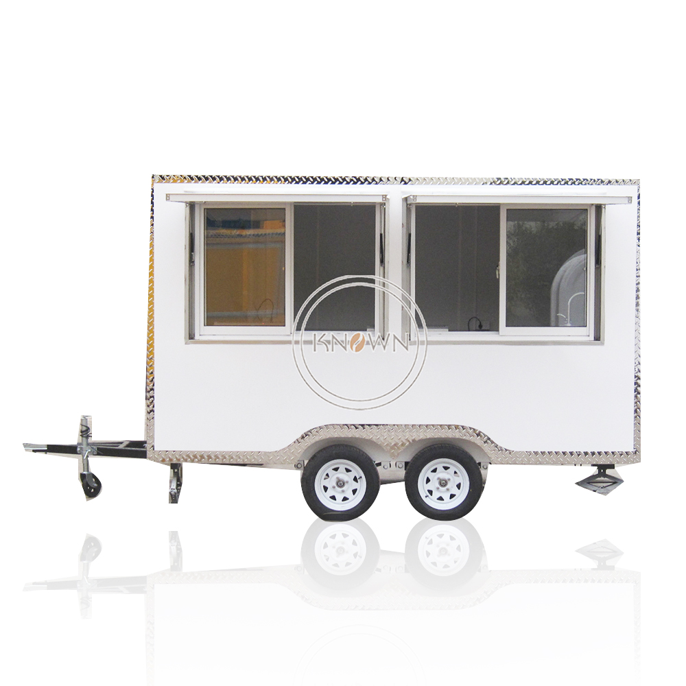 Snacks Food Warmer - Mobiele foodtruck/trailerwagen voor hotdog, ijs en