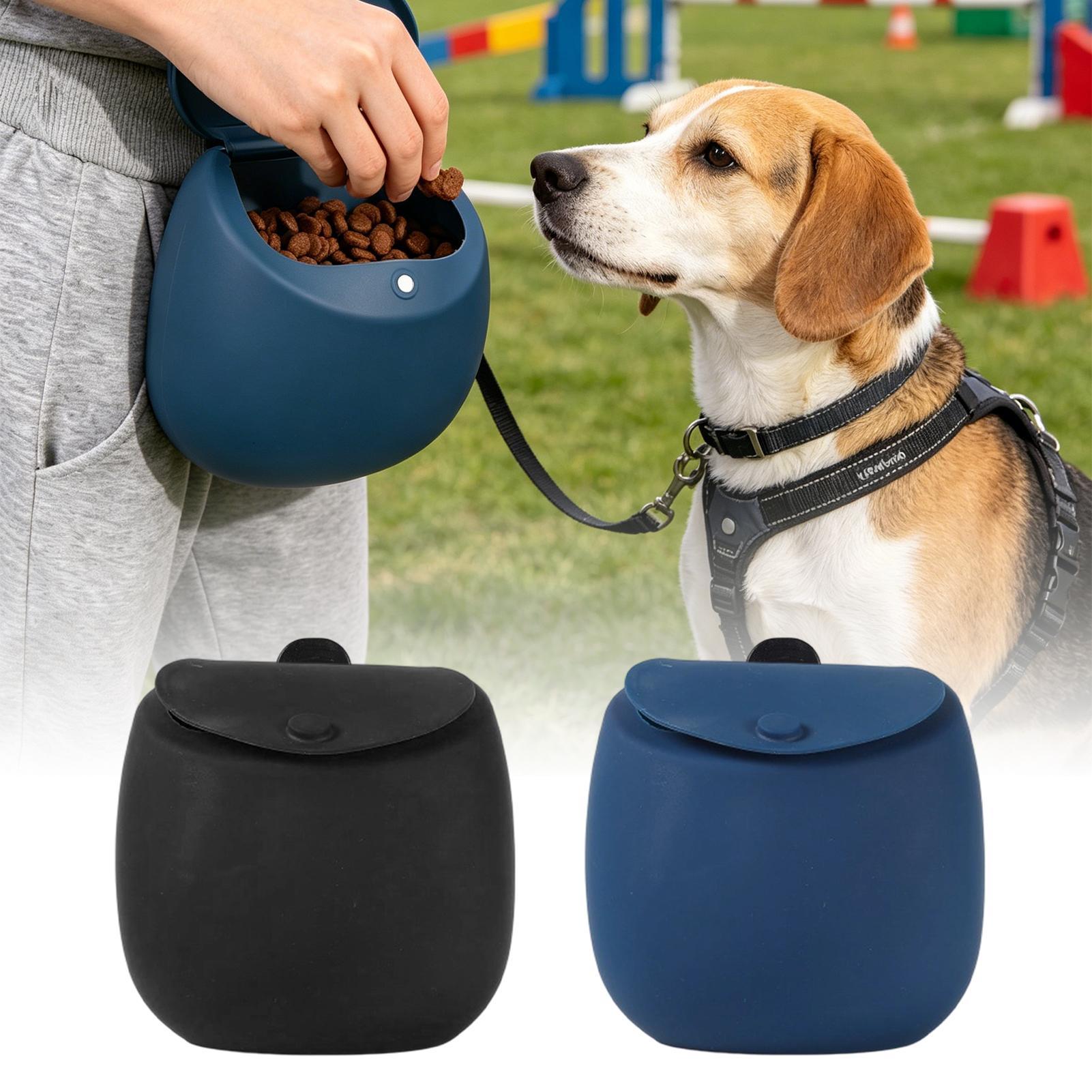 Food Snacks For Hiking - Hondentrainingzakje van siliconen, voedselhouder voor honden,