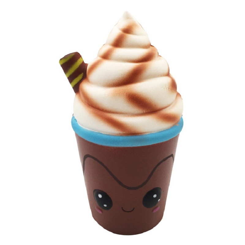 Food Like Snacks - Jumbo Chocolade Ijs Squishy Crème Geurende