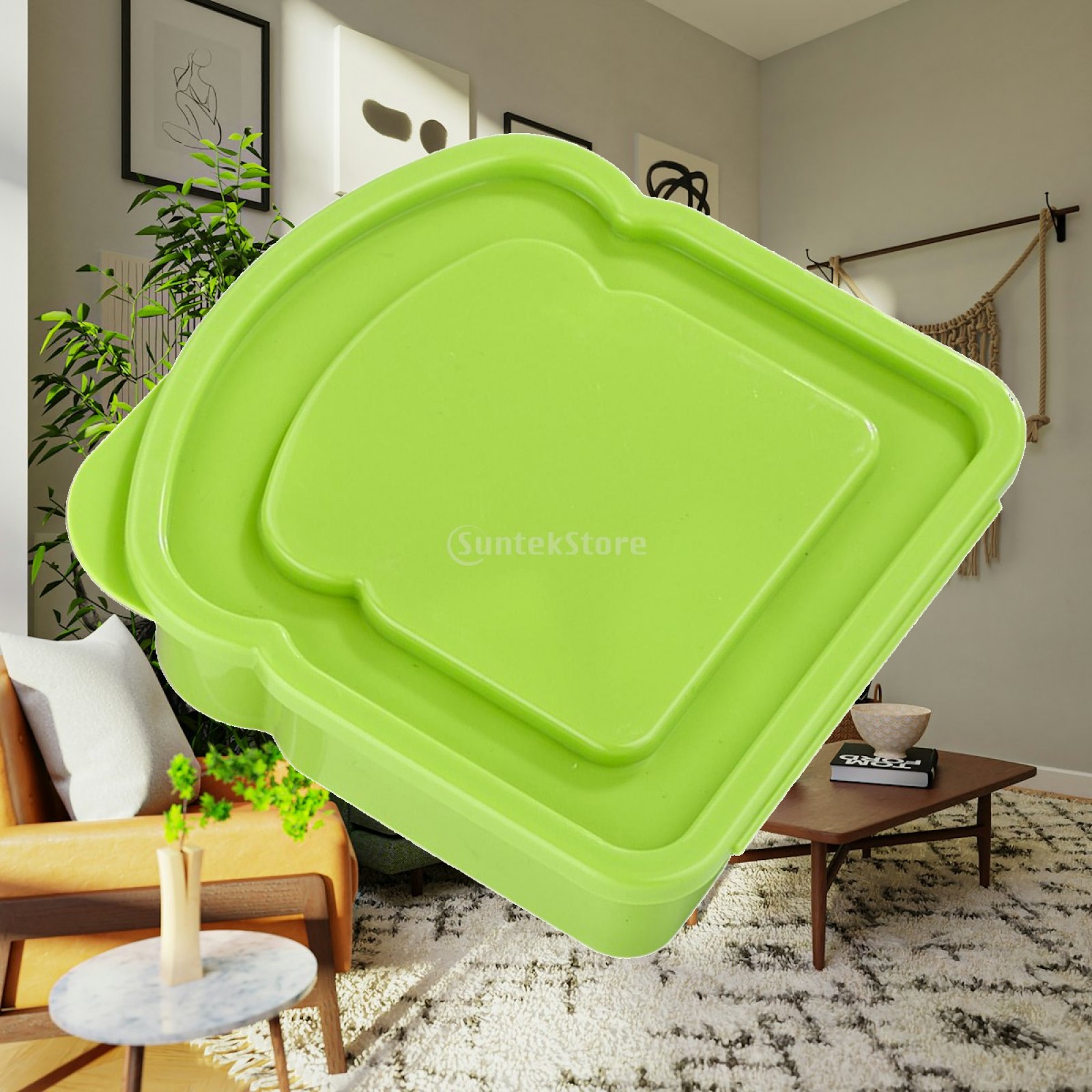 Food Snacks For Hiking - Bento-lunchcontainers Herbruikbare broodtrommel Voedselveilige plastic snackhouder