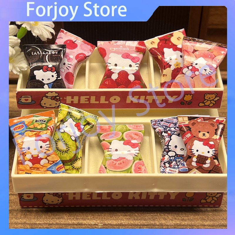 Food Snacks Gifts - Hello Kitty miniatuur snackzakjes handgemaakt papieren