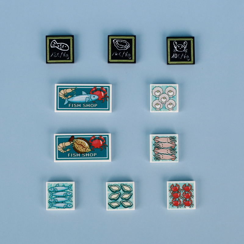 MOC City Street Figures Voedse - Food Like Snacks recensie en prijs