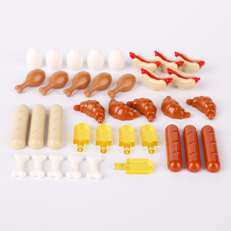 MOC City Street Figures Voedse - Food Like Snacks recensie en prijs