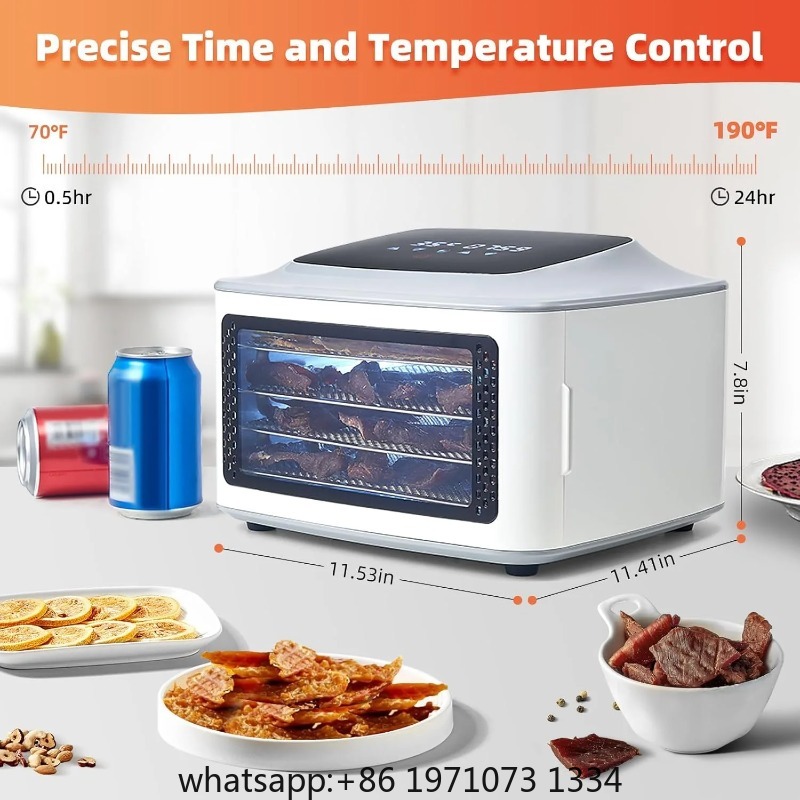 Digitale voedseldroger - 4-laa - Food Dehydrator Snacks recensie en prijs
