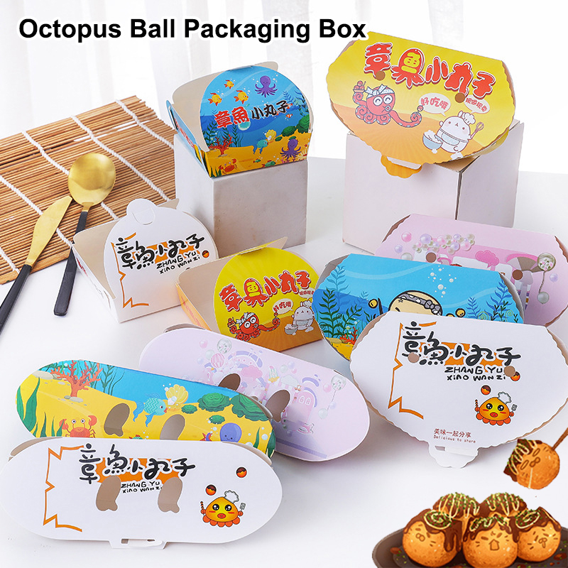 100 Stuks Wegwerp Cartoon Octo - Street Food Snacks recensie en prijs