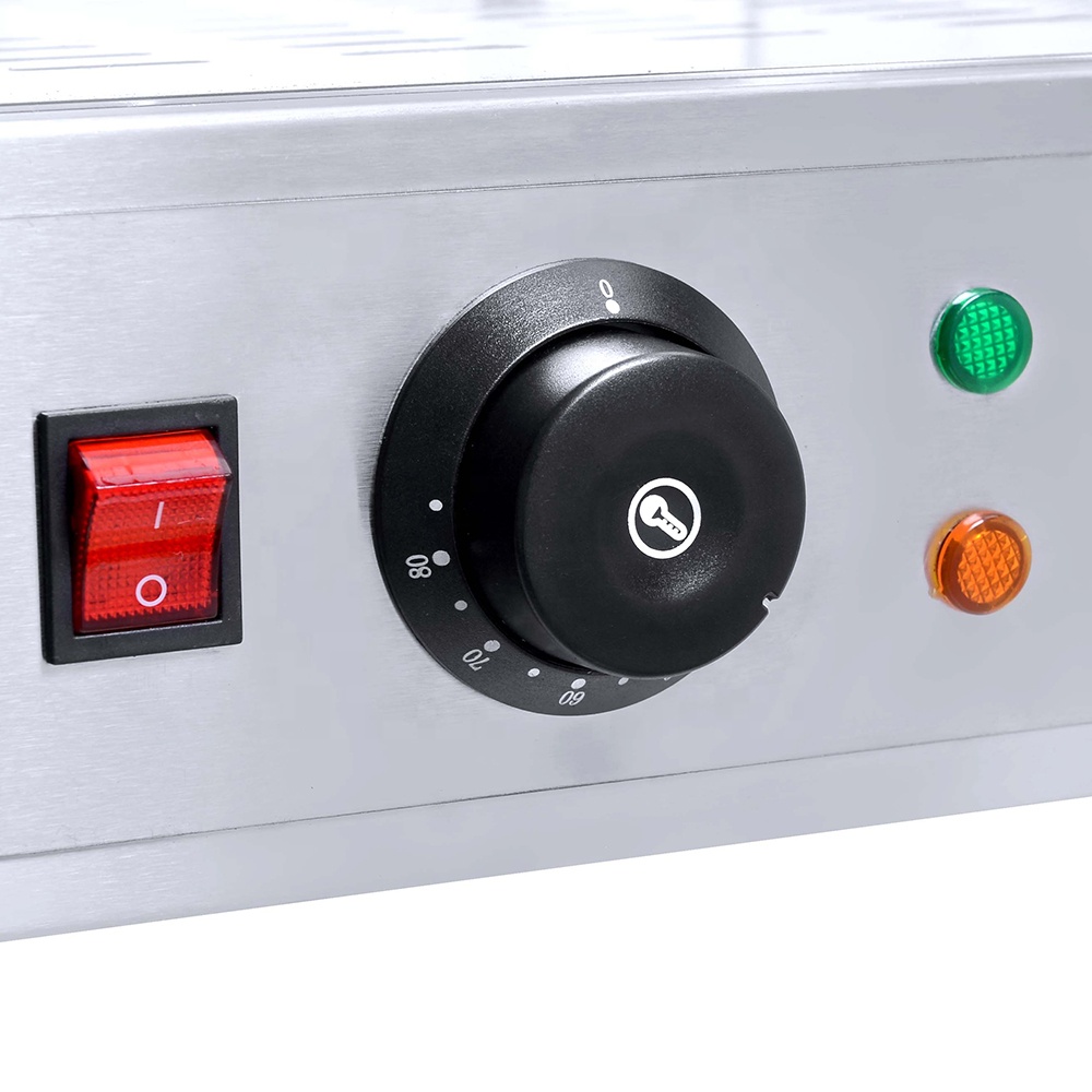 @ # Commerciële elektrische ki - Snacks Food Warmer recensie en prijs