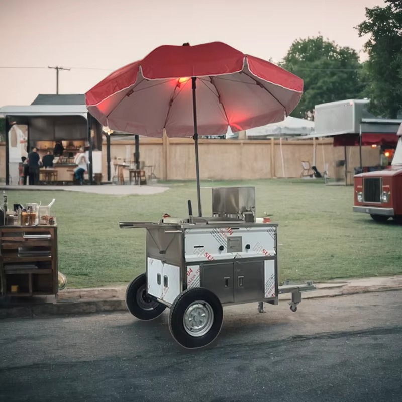 Mobiele straatvoedselkar, aanh - Street Food Snacks recensie en prijs