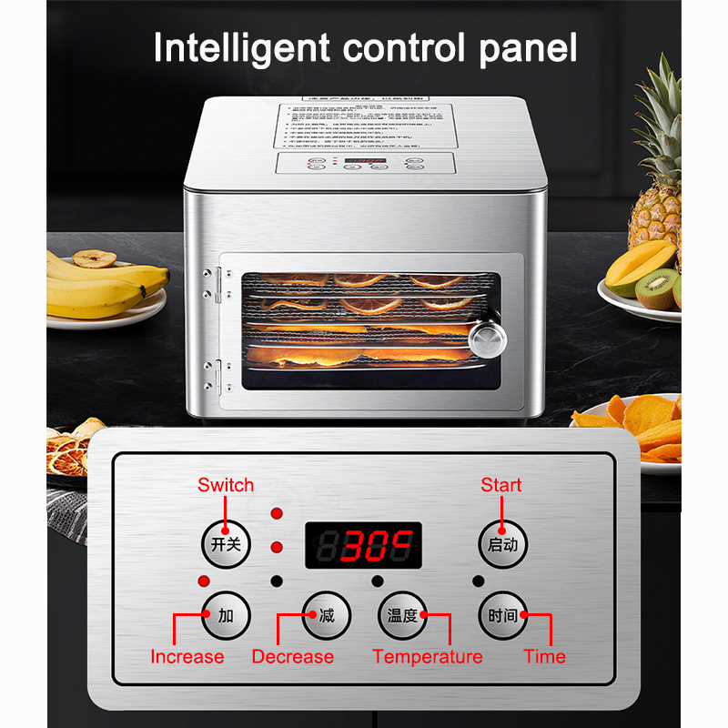 Thermostatisch fruitdroogappar - Food Dehydrator Snacks recensie en prijs