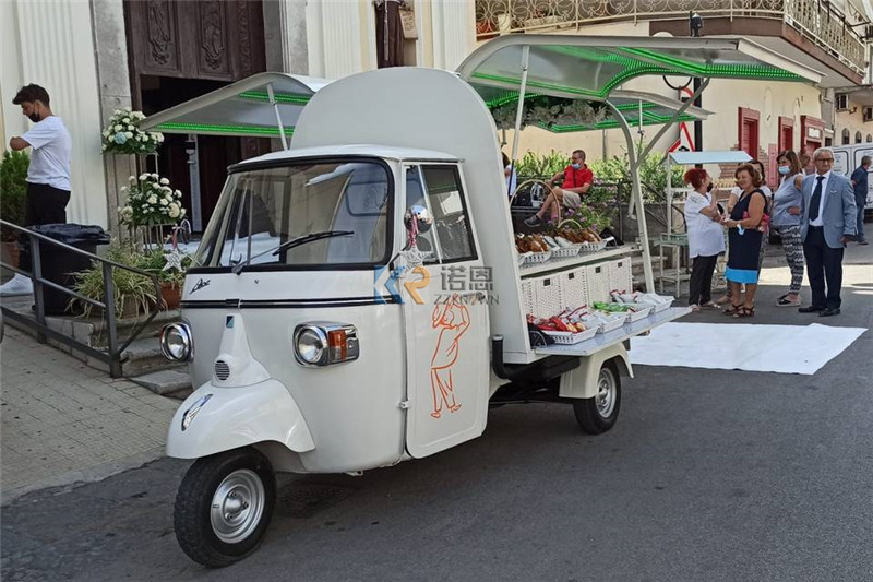 OEM elektrische driewielerwage - Street Food Snacks recensie en prijs
