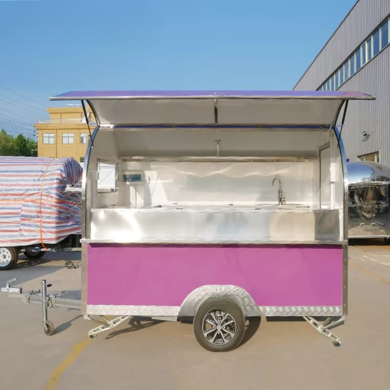 Mobiele foodtruck, kraam, ijsk - Street Food Snacks recensie en prijs
