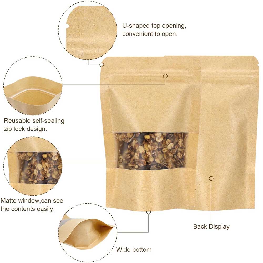 10-50 Stuks Rechtop Afdichting - Food Like Snacks recensie en prijs