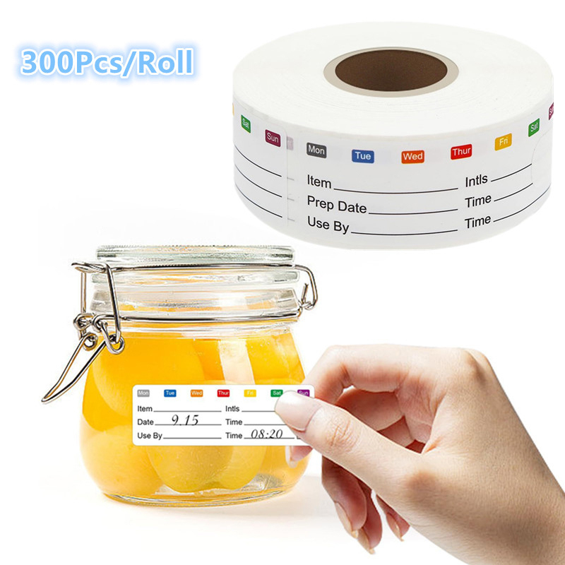 300 Stuks/Roll Snoep Opslag Ve - Snacks Food Labels recensie en prijs