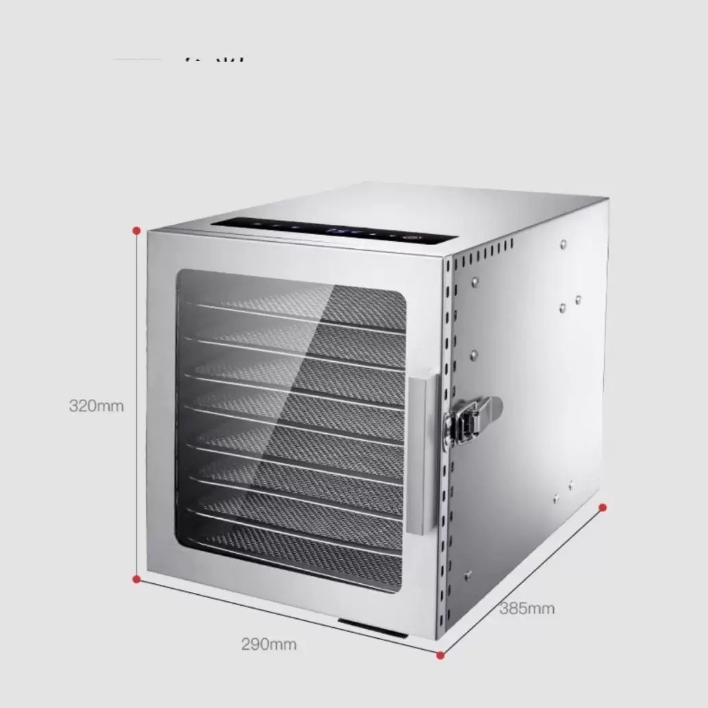 500W 8-bakjes grote capaciteit - Food Dehydrator Snacks recensie en prijs