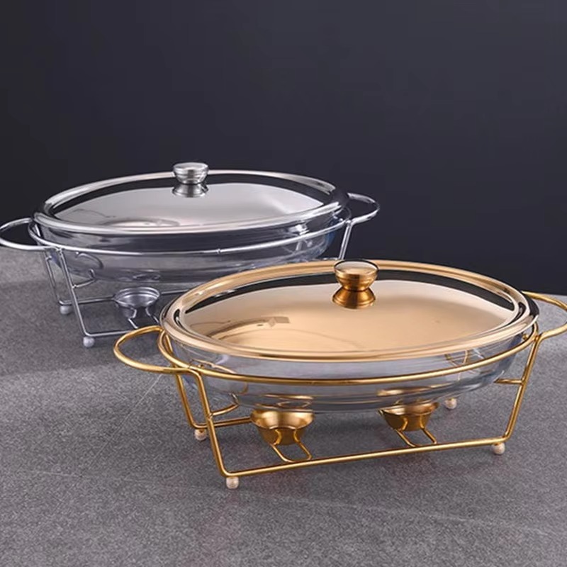 Food Warmer Display Gold Glass - Snacks Food Warmer recensie en prijs