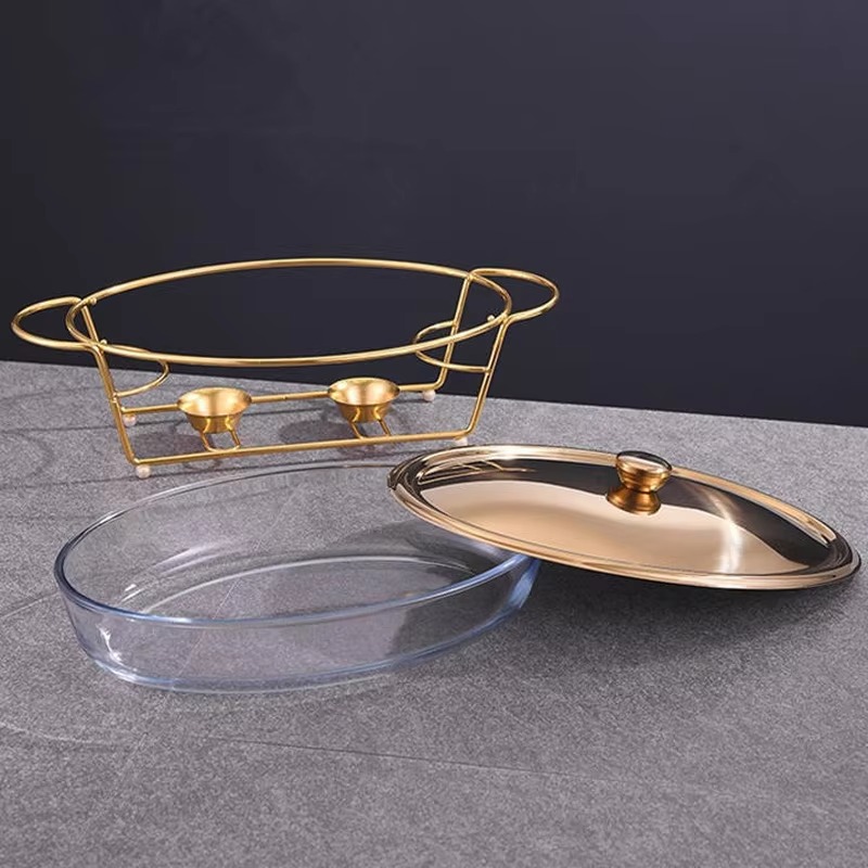 Food Warmer Display Gold Glass - Snacks Food Warmer recensie en prijs