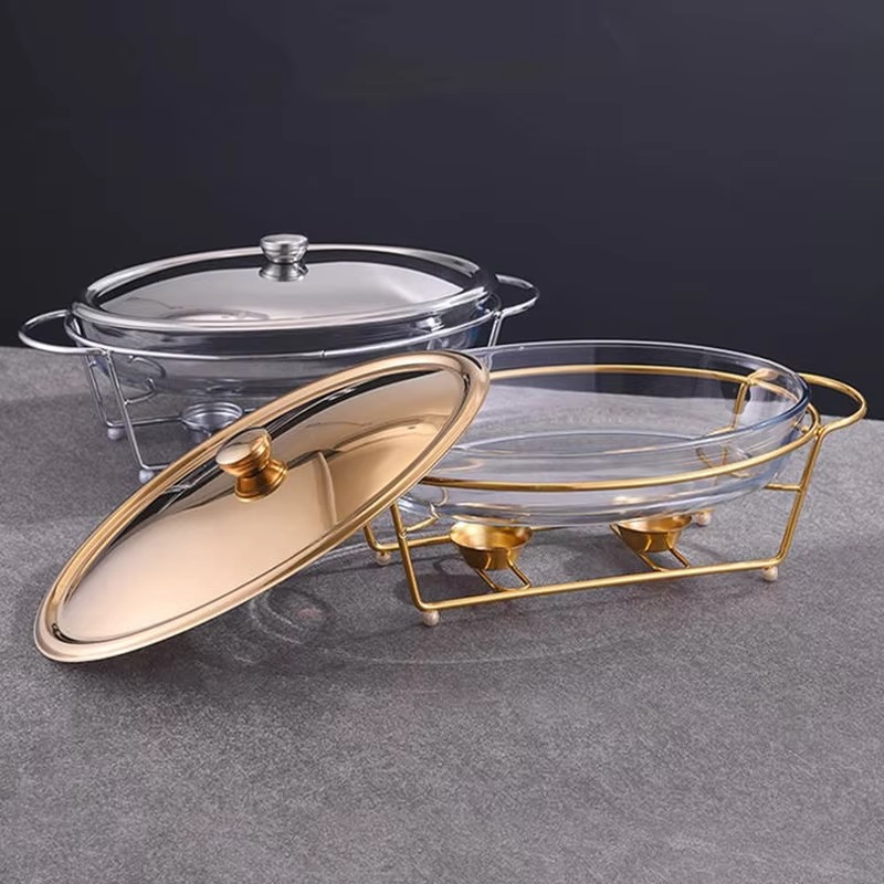 Food Warmer Display Gold Glass - Snacks Food Warmer recensie en prijs