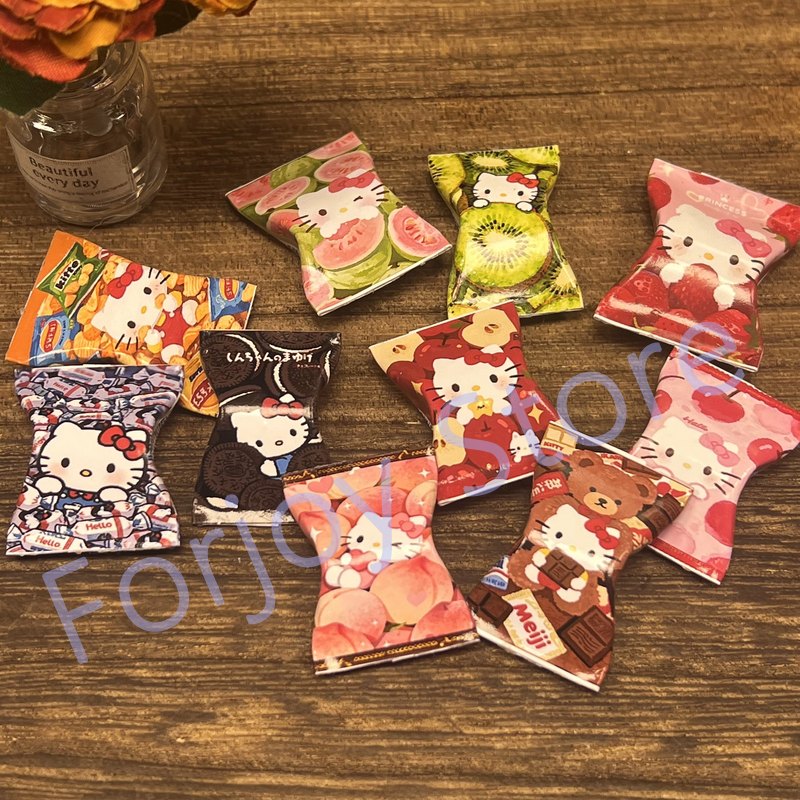 Hello Kitty miniatuur snackzak - Food Snacks Gifts recensie en prijs