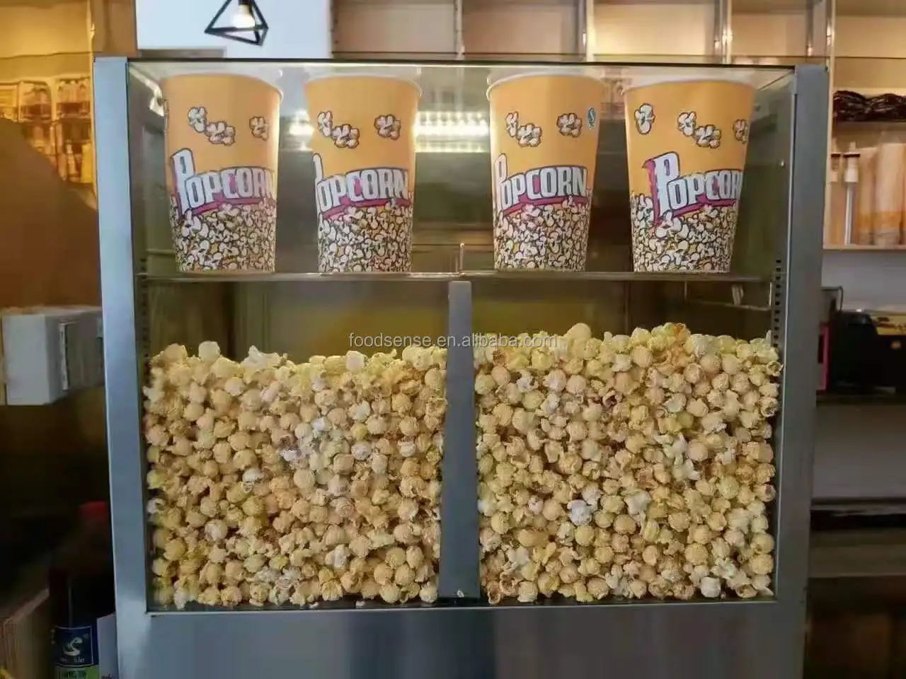 Commerciële popcorn-isolatieka - Food With Snacks recensie en prijs
